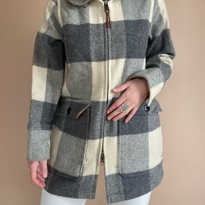 WOOLRICH Gingham Coat